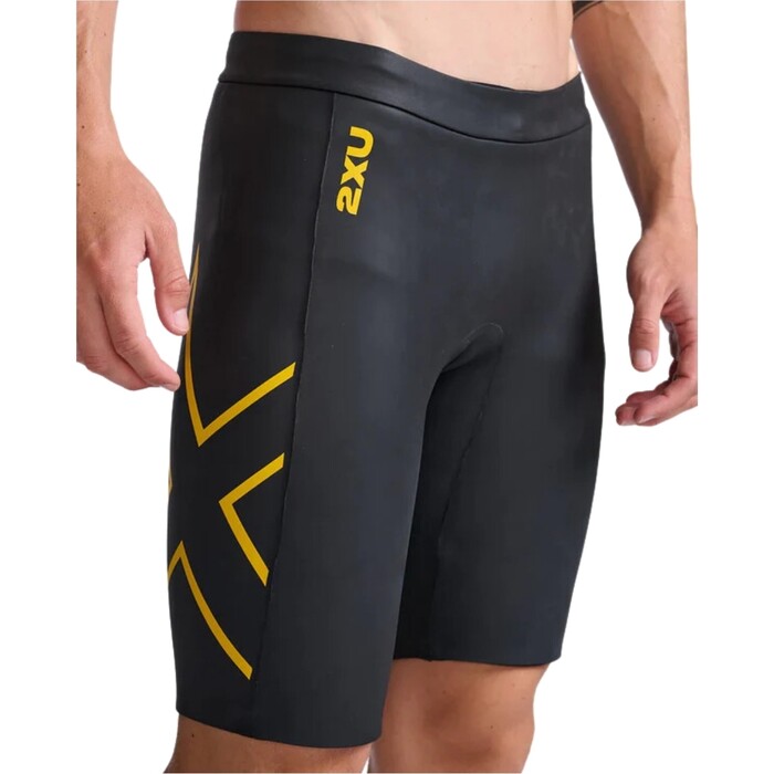 2024 2XU Mens Propel Buoyancy Shorts UW7021c - Black